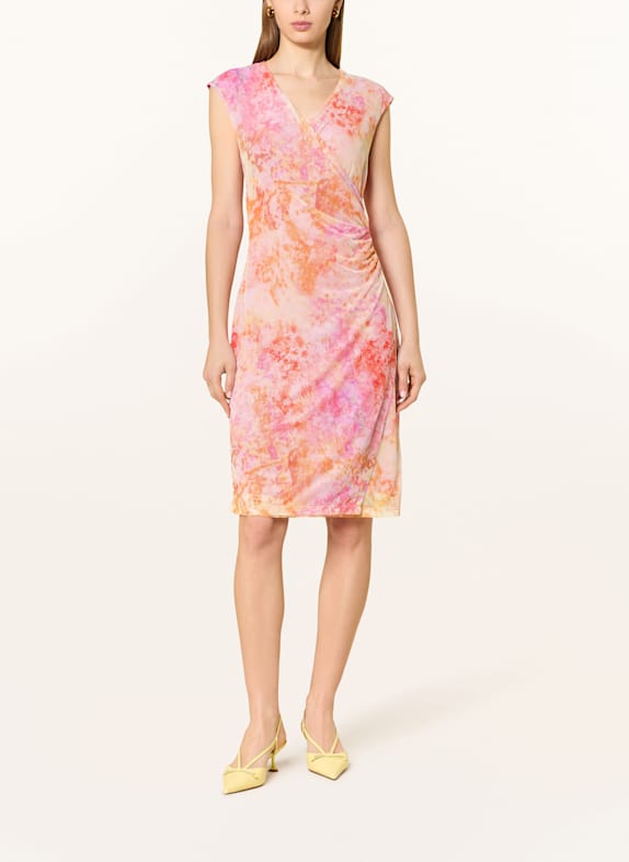 CARTOON Kleid ORANGE/ PINK/ ROT
