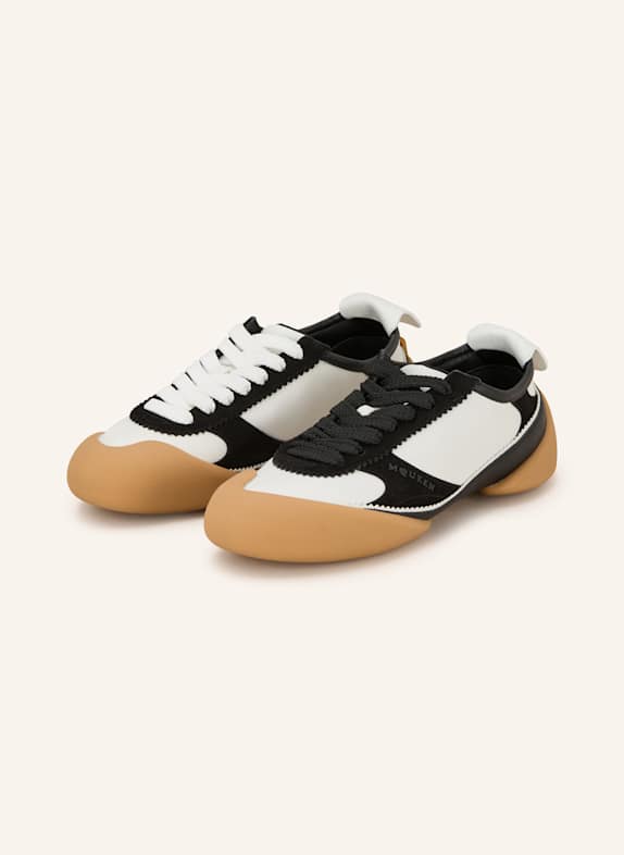McQUEEN Sneaker FLEXION WEISS/ SCHWARZ/ CAMEL
