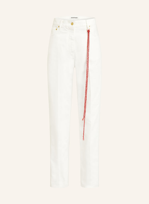 DARKPARK Straight Jeans NAOMI W008 WASHED WHITE