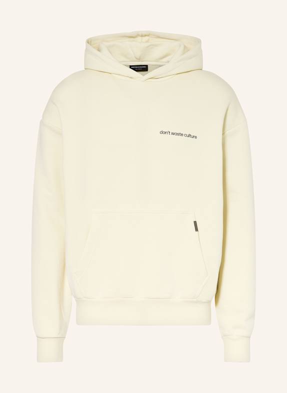 don't waste culture Hoodie RAY BEIGE