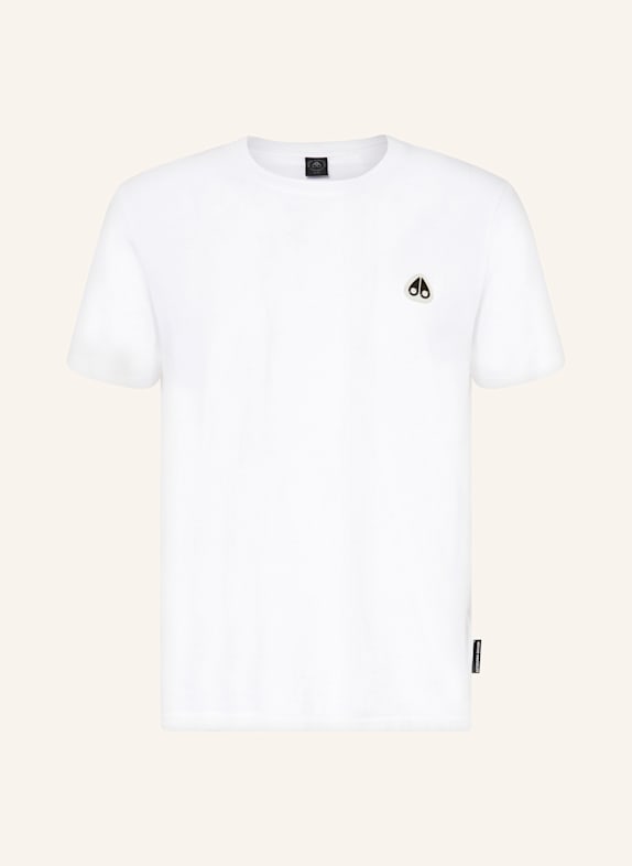 MOOSE KNUCKLES T-Shirt CRESCENT WEISS