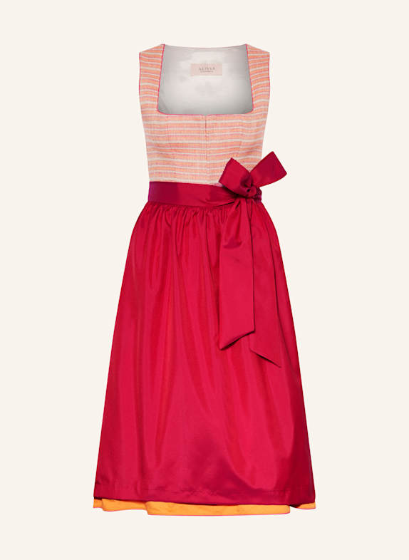 ALISSA BY KINGA MATHE Dirndl RAYA ORANGE/ PINK/ FUCHSIA