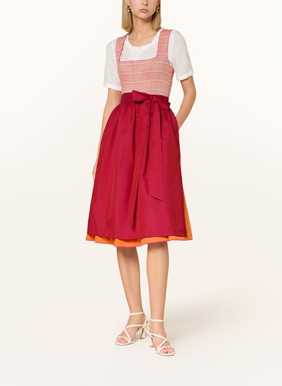 ALISSA BY KINGA MATHE Dirndl RAYA ORANGE / PINK / FUCHSIA