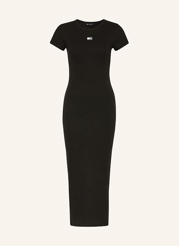 TOMMY JEANS Jerseykleid SCHWARZ