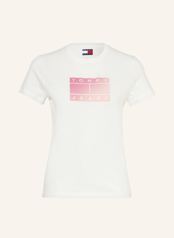 TOMMY JEANS T-Shirt ECRU/ ROSA/ ROSÉ