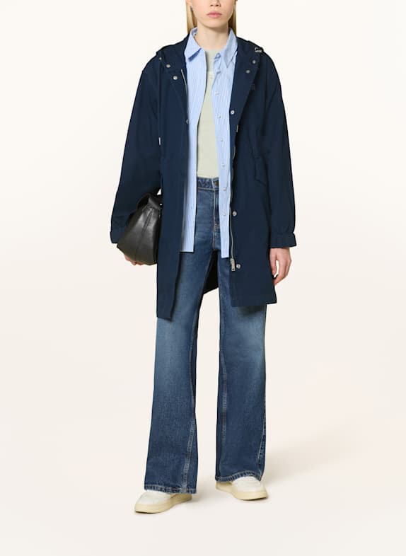 TOMMY JEANS Parka GRANATOWY