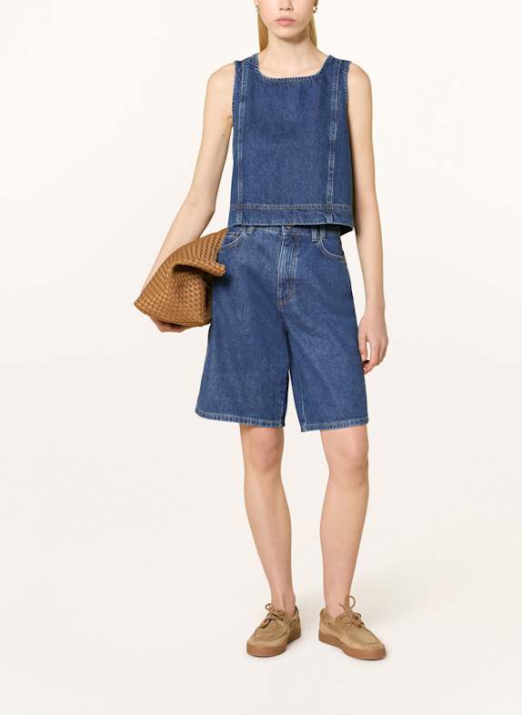 Marc O'Polo DENIM Jeansshorts 4455 Mørkeblå_Multi_16
