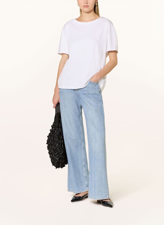 BRAX Wide Leg Jeans MORGAN 17 USED LIGHT BLUE