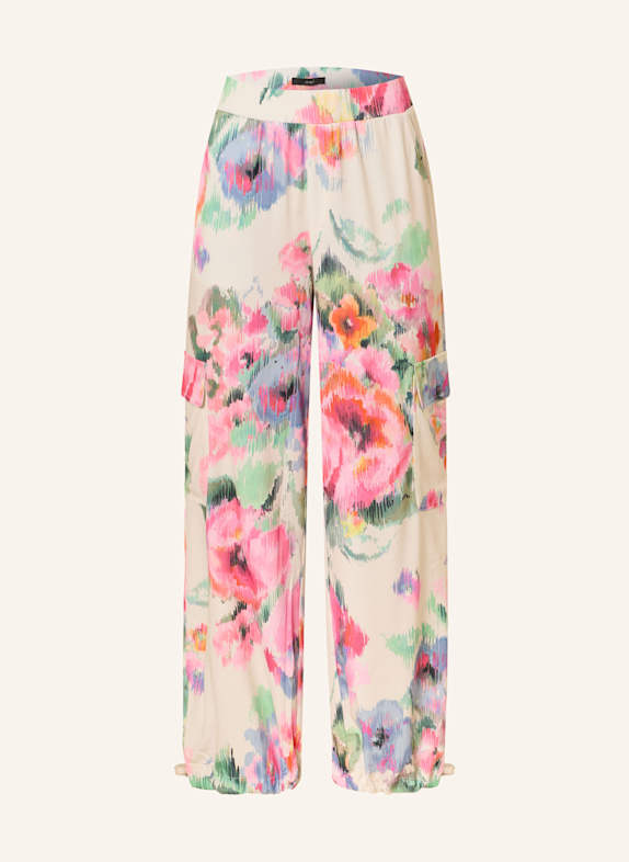 oui Cargohose CREME/ PINK/ HELLGRÜN