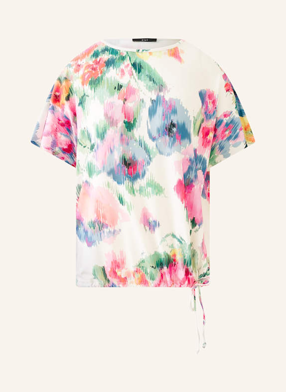 oui T-Shirt HELLGRAU/ GRÜN/ ROSA
