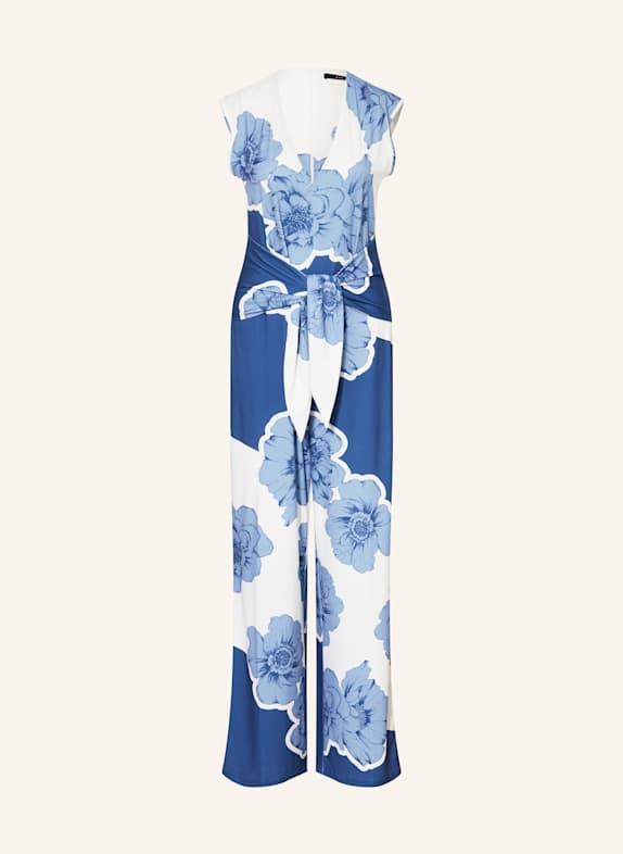 oui Jumpsuit DARK BLUE/ LIGHT BLUE/ WHITE
