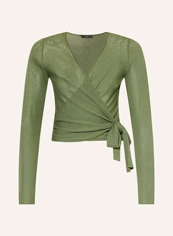 oui Strickjacke GRÜN