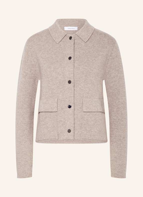 darling harbour Strickjacke mit Cashmere kitt melange