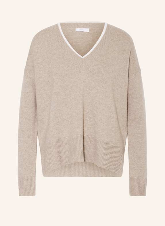 darling harbour Pullover mit Cashmere kitt melange