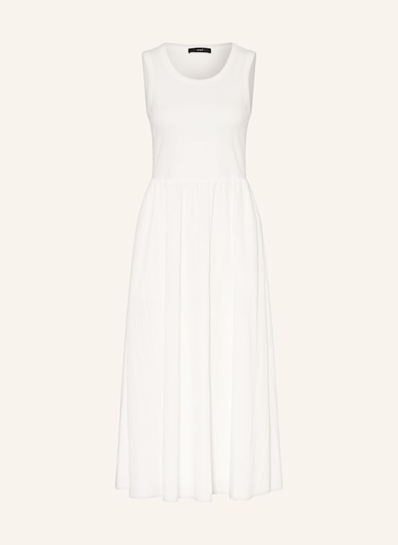 oui Kleid im Materialmix ECRU
