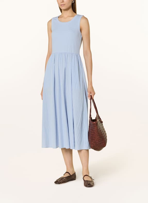 oui Robe en mélange de matières BLEU CLAIR