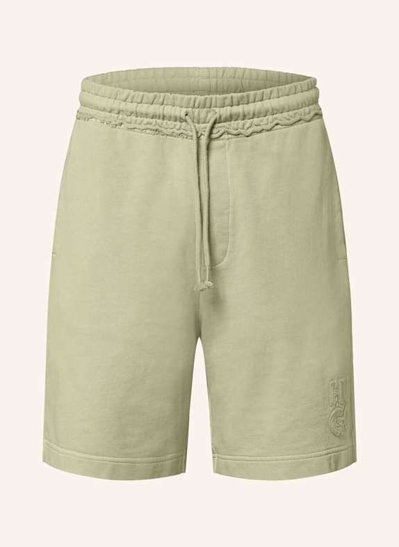 HUGO Sweatshorts DISTRELL Loose Fit OLIV