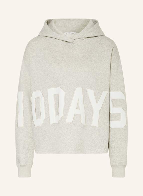10DAYS Hoodie HELLGRAU