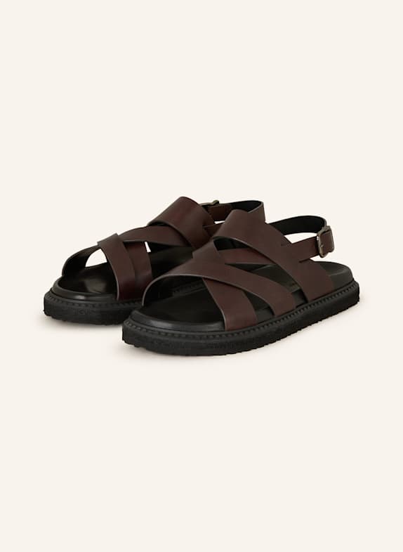 Cordwainer Sandalen DUNKELBRAUN