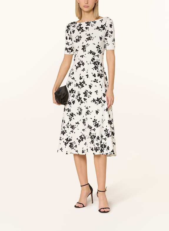LAUREN RALPH LAUREN Kleid CREME/ SCHWARZ