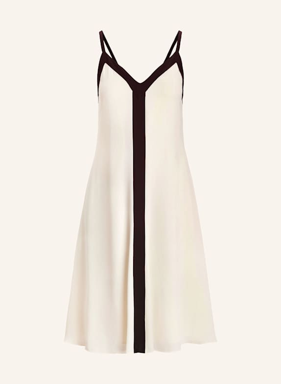 LAUREN RALPH LAUREN Kleid DRAPEY ECRU/ SCHWARZ