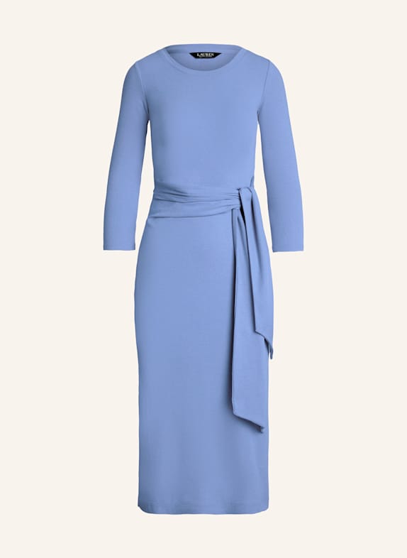 LAUREN RALPH LAUREN Kleid mit 3/4-Arm BLAU