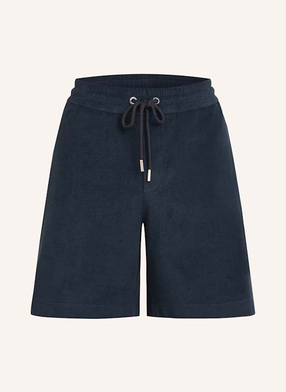 MONCLER Terry cloth shorts DARK BLUE