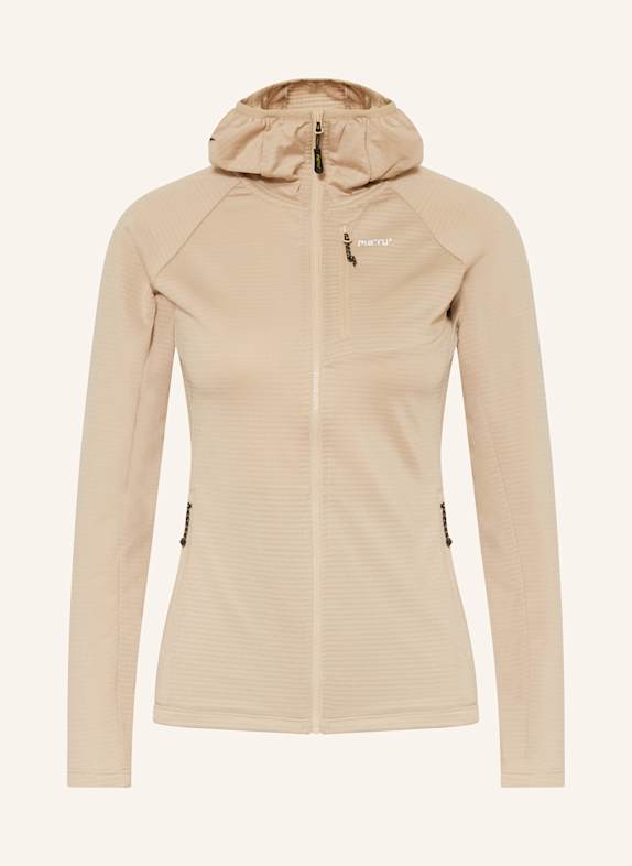 me°ru' Midlayer-Jacke HIGHFIELDS HELLBRAUN
