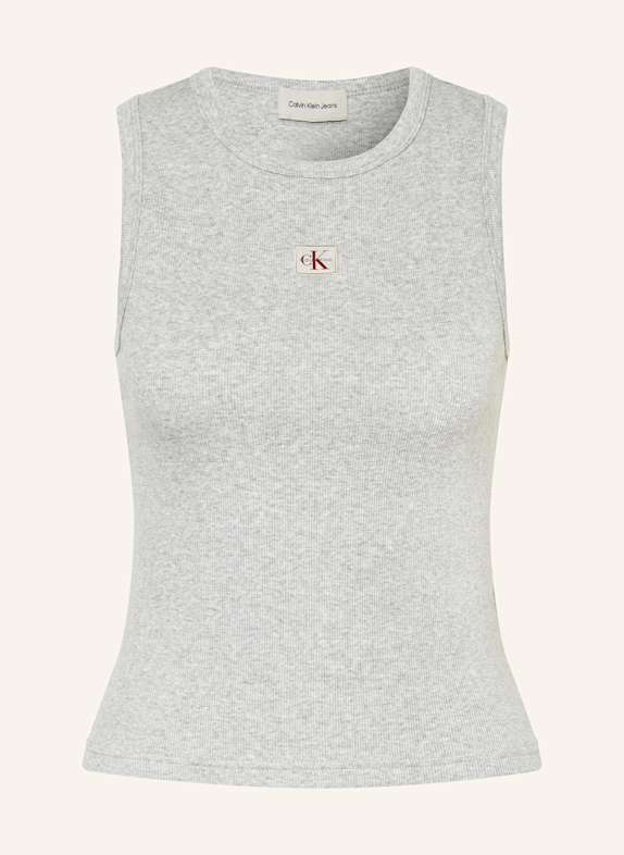Calvin Klein Jeans Top GRAU