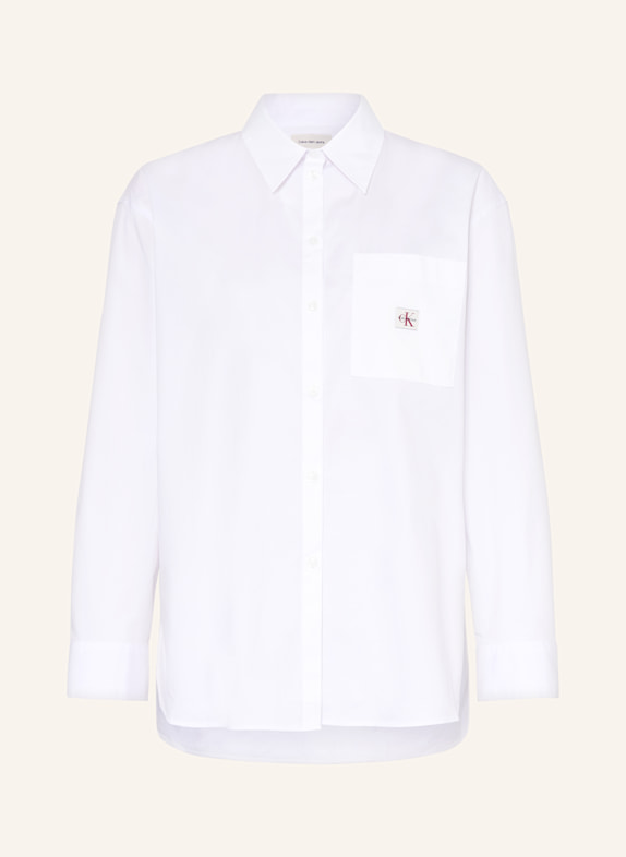 Calvin Klein Jeans Hemdbluse WEISS