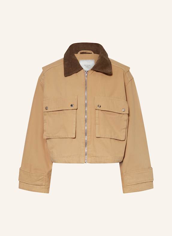 NEO NOIR Kurtka RIVERA CAMELOWY