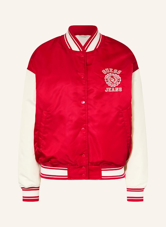 GUESS JEANS Bluzon CZERWONY