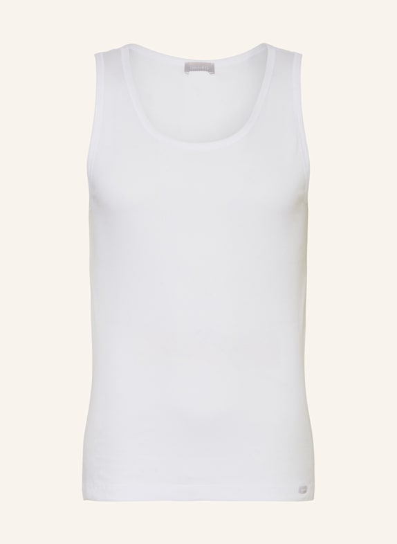 HANRO Unterhemd COTTON ESSENTIALS WEISS