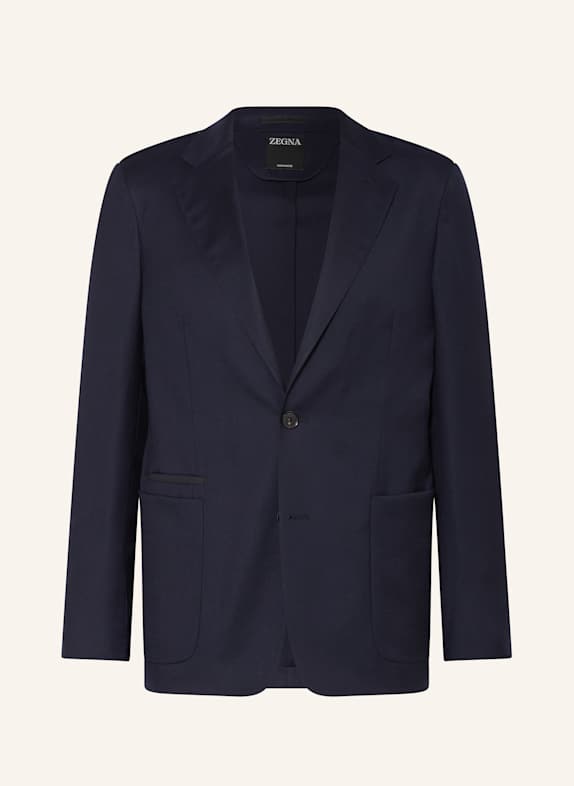ZEGNA Cashmere-Sakko Regular Fit DUNKELBLAU