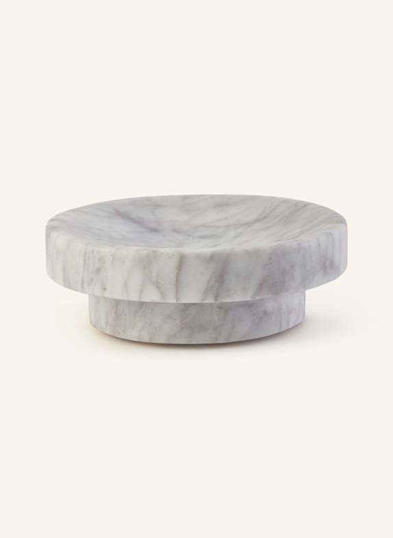 AQUANOVA Soap dish PORTO WHITE/ GRAY