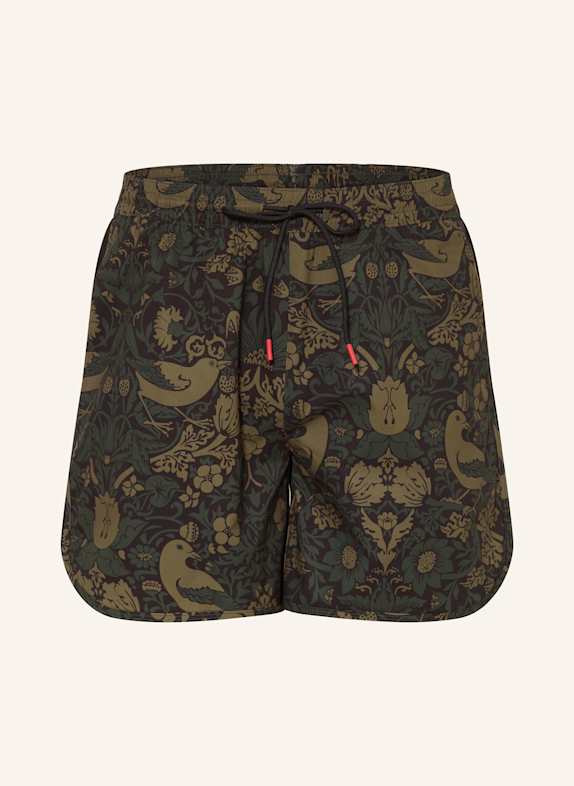 HUGO Badeshorts JOSE KHAKI/ DUNKELGRÜN/ SCHWARZ