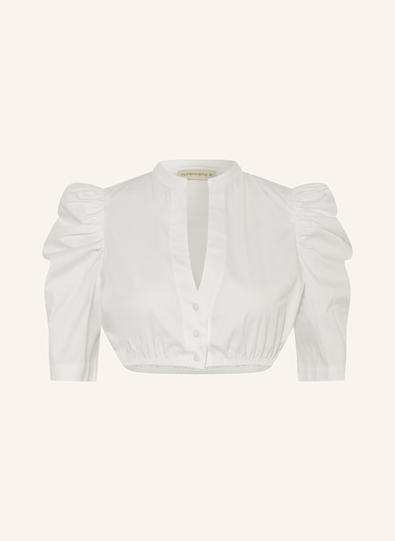 AlpenHERZ Dirndlbluse LOTTA WEISS