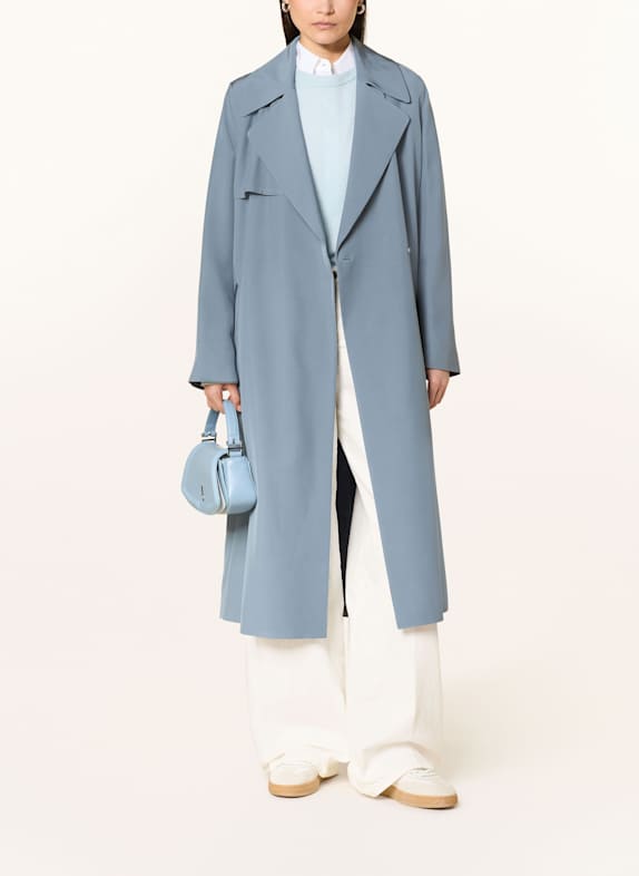 BOSS CALISSYA trench coat BLUE