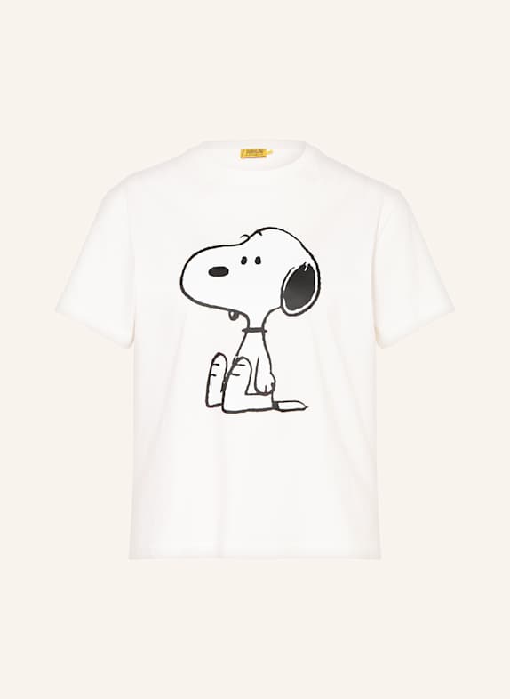 CODELLO T-shirt BIAŁY/ ECRU/ CZARNY