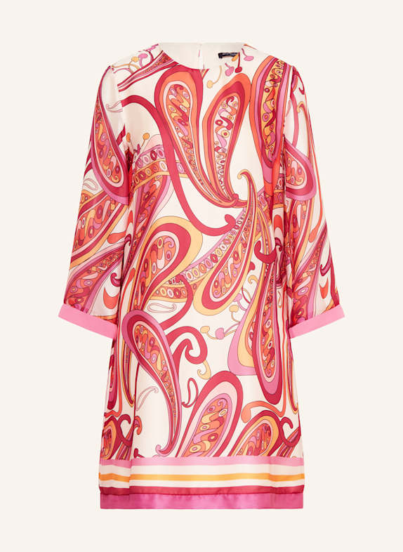 Ana Alcazar Cocktailkleid mit 3/4-Arm PINK/ CREME/ ORANGE
