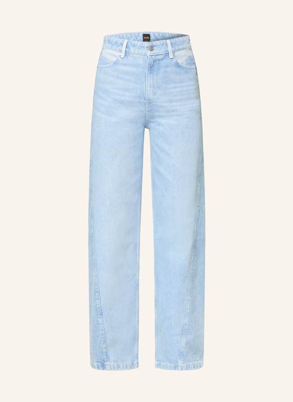 BOSS Wide Leg Jeans PANEL 436 BRIGHT BLUE