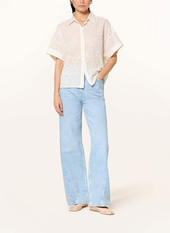 BOSS Wide Leg Jeans PANEL 436 BRIGHT BLUE