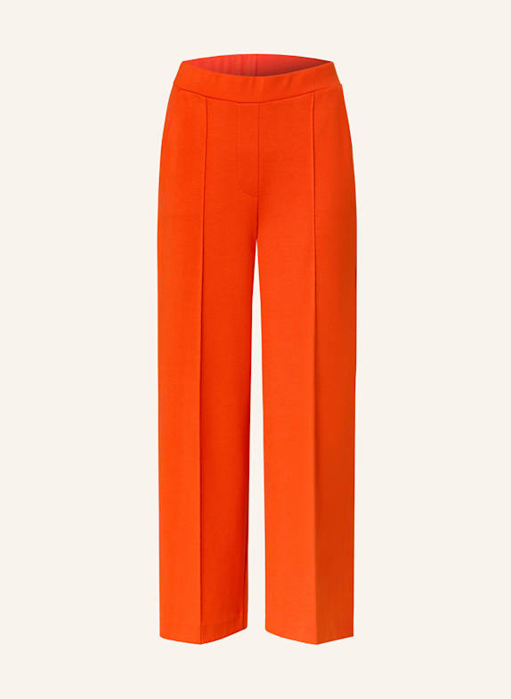 Smith & Soul Žerzejové culotte kalhoty ČERVENÁ