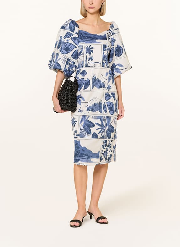 Smith & Soul Kleid DUNKELBLAU/ WEISS