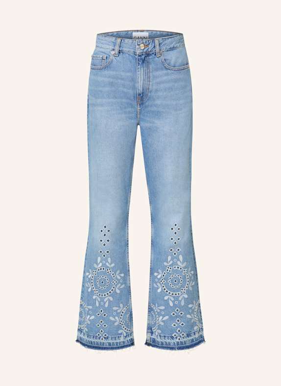 GANNI Bootcut Jeans BETZY 564 LIGHT BLUE STONE