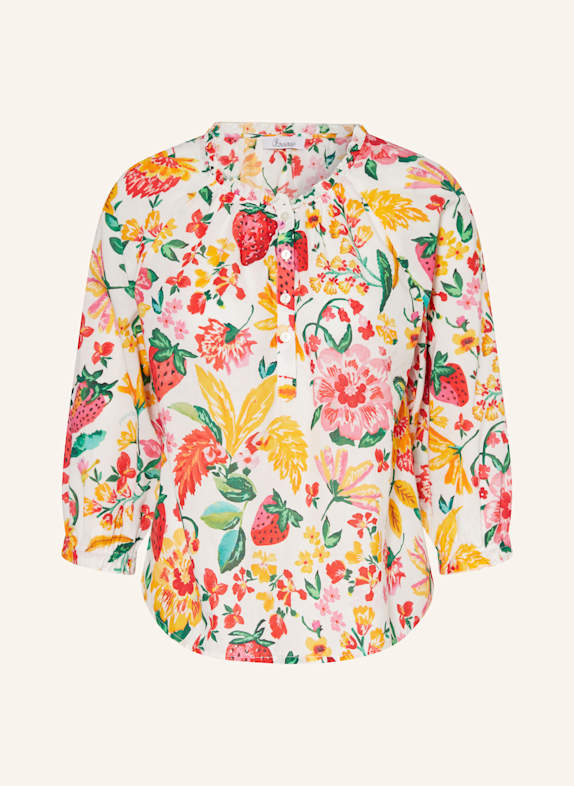 Princess GOES HOLLYWOOD Blusenshirt mit 3/4-Arm WEISS/ ROT/ GRÜN