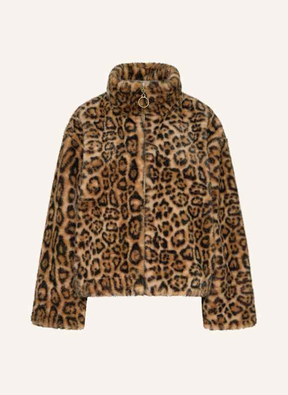 darling harbour Kunstfell-Jacke CHOCO