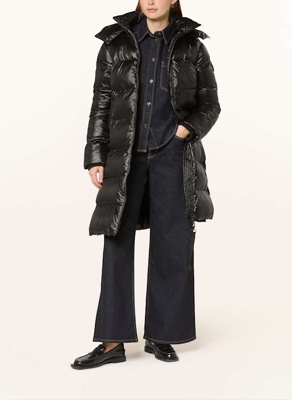 darling harbour Steppmantel BLACK