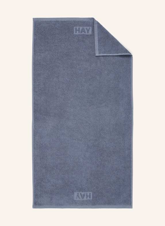 HAY Handtuch MONO BLAUGRAU
