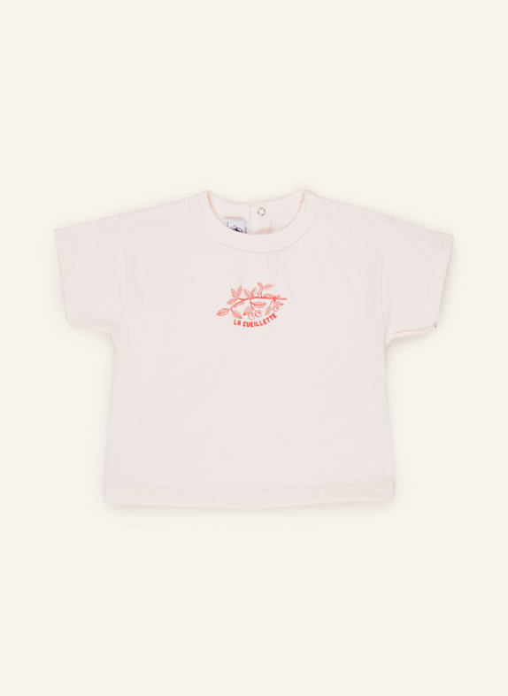 PETIT BATEAU T-Shirt HELLROSA/ ROT